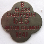 Ron Garay Collection - Class 'B' Badge