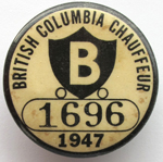 Ron Garay Collection - Class 'B' Badge