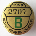 Ron Garay Collection - Class 'B' Badge